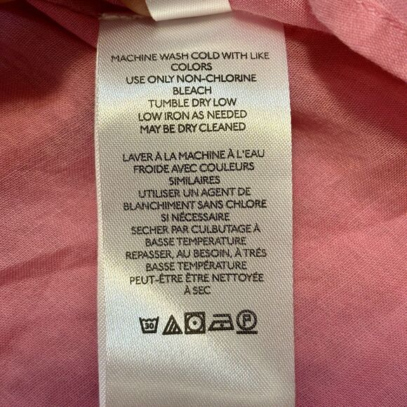 Urban Outfitters‎ Maisy High Neck Frock Pink Ruffle Dress Sz S Mod Retro Twee - Picture 10 of 15